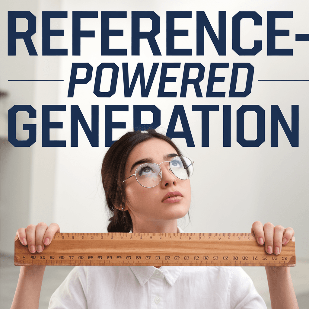 Reference-Powered Generation